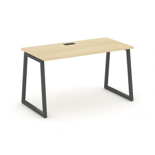 Style Project Стол письменный SN-4T1.SP-001 Акация Лорка/Металл Антрацит/Заглушка Пластик Черный 980 фото 28