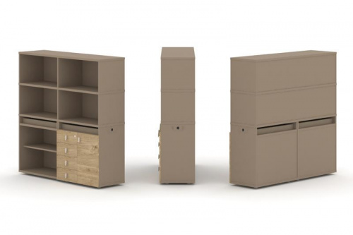 Тумба офисная (Набор №10.) Estetica ES.NB.2V-10 фото 2