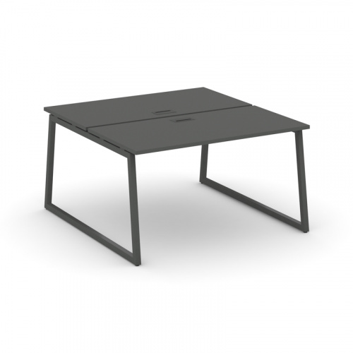 Style Project Рабочая станция 2-х сторон. SN-4T1.DRS-004 Акация Лорка/Металл Антрацит/Заглушка Пласт фото 14