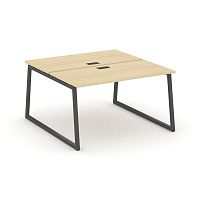 Style Project Рабочая станция 2-х сторон. SN-4T1.DRS-004 Акация Лорка/Металл Антрацит/Заглушка Пласт