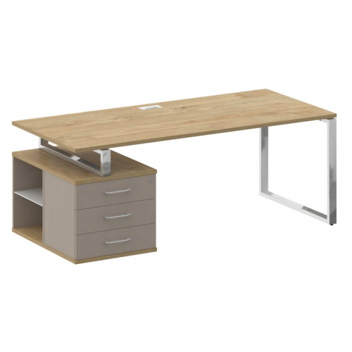 Стол руководителя с опорной тумбой Shift SK.SRT-200 (L) Стол руководителя с опорной тумбой Shift SK.SRT-200 (L)