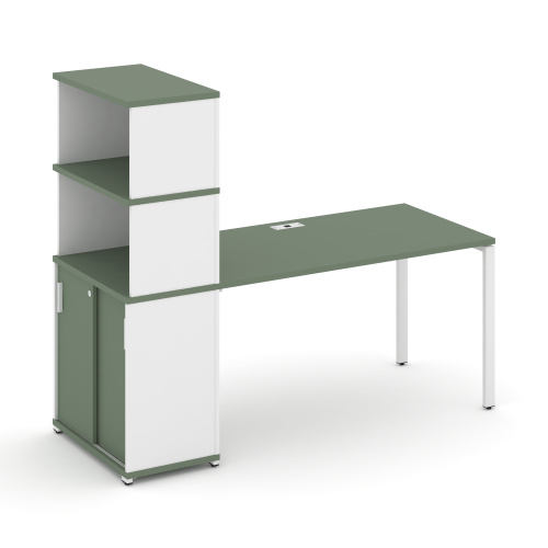 Стол офисный с опорным шкафом-купе Concept CN.SP-243 Стол офисный с опорным шкафом-купе Concept CN.SP-243