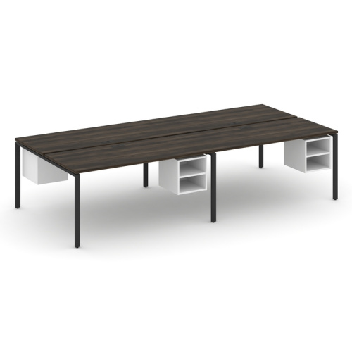 Бенч-система на 4 места с подвесными тумбами Concept CN.DRS-128 фото 7