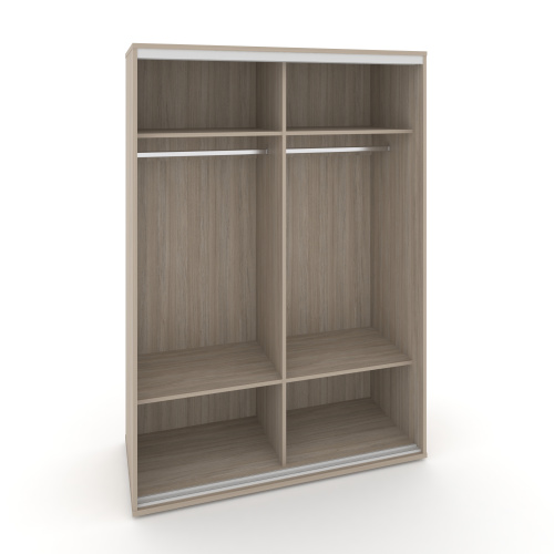 Корпус 2-х секционного шкафа низкого L=1400мм Maris SH.K2-4.2 K2 фото 3