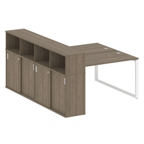 Бенч-система с шкафом-купе на О-обр. м/к Metal System БО.РС-СШК-4.3 фото 8