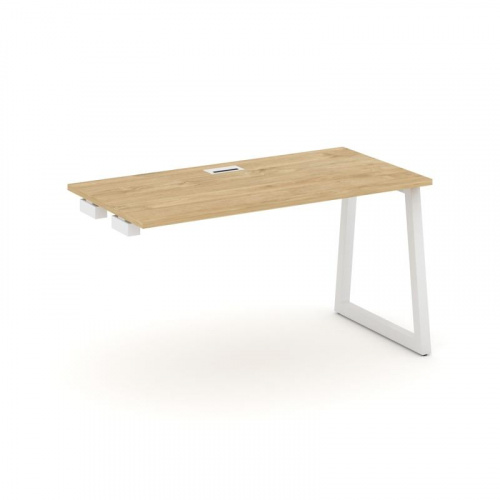 Style Project Стол-приставка к опор. элем. SN-5T1.OPRS-003 Акация Лорка/Металл Антрацит/Заглушка Пла фото 3