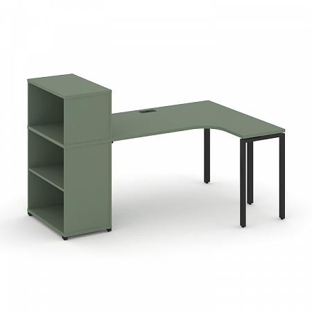 Стол эргономичный с опорным стеллажом Concept CN.SA-206(R)