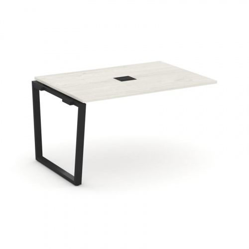 Style Project Проходной наб. элем. перег. стола SN-6T2.NSPRG-003 Акация Лорка/Металл Антрацит/Заглуш фото 5