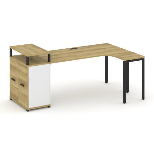 Стол эргономичный с опорным распашным шкафом Concept CN.SA-212(R) Стол эргономичный с опорным распашным шкафом Concept CN.SA-212(R)