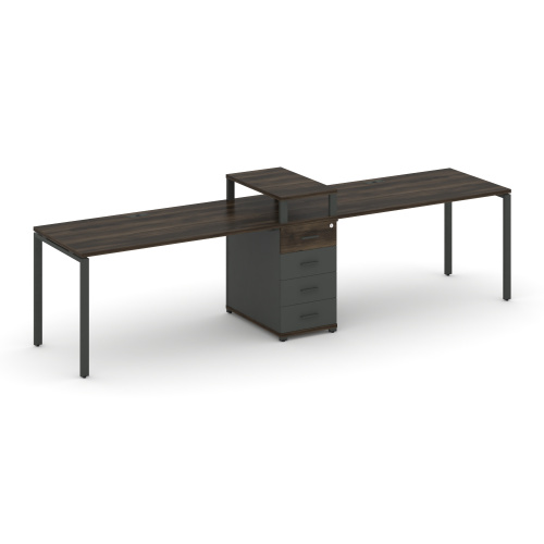 Бенч-система на 2 места с 1 опорной тумбой Concept CN.ORS-420 фото 3 Бенч-система на 2 места с 1 опорной тумбой Concept CN.ORS-420 фото 3