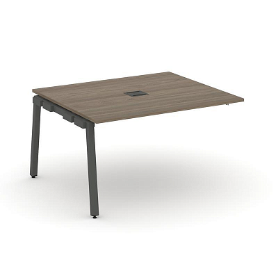 Style Project Проходной наб. элем. перег. стола SN-5A.NSPRG-034 Вяз Благородный/Металл Антрацит 1580