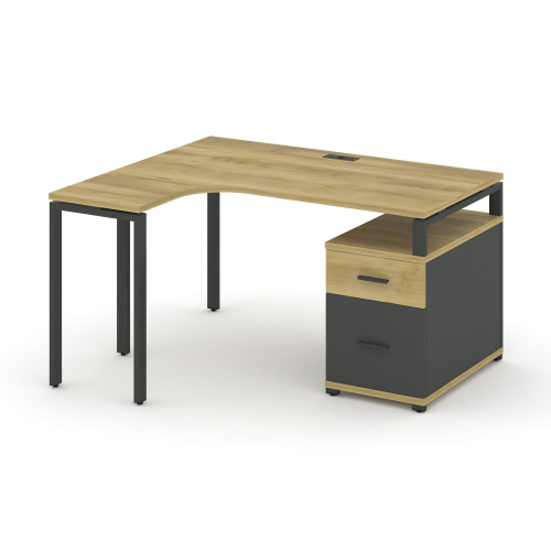 Стол эргономичный с опорной тумбой Concept CN.SA-304(L) Стол эргономичный с опорной тумбой Concept CN.SA-304(L)