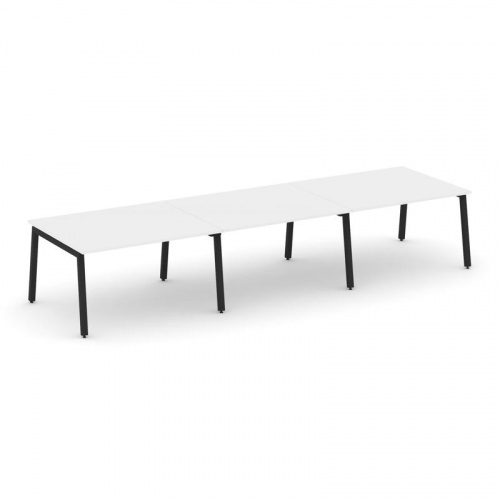 Style Project Стол переговорный SN-5A.SPRG-054.3 Дуб Наварра/Металл Белый 4740*1180*750 фото 7 Style Project Стол переговорный SN-5A.SPRG-054.3 Дуб Наварра/Металл Белый 4740*1180*750 фото 7