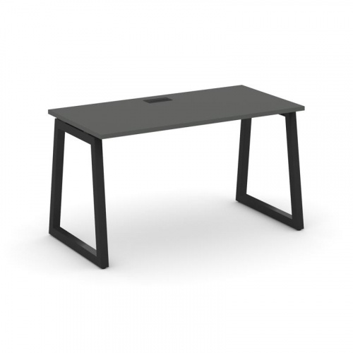 Style Project Стол письменный SN-5T1.SP-002 Акация Лорка/Металл Антрацит/Заглушка Пластик Черный 118 фото 4