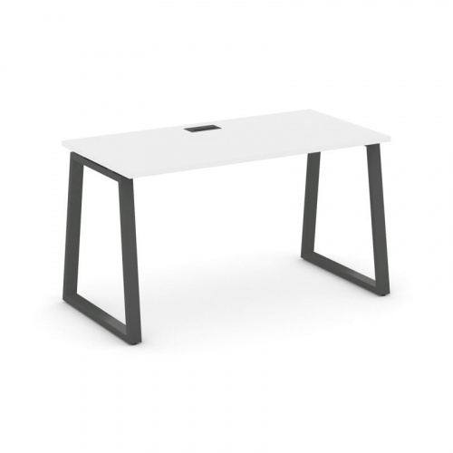 Style Project Стол письменный SN-6T1.SP-021 Акация Лорка/Металл Антрацит/Заглушка Пластик Черный 980 фото 26