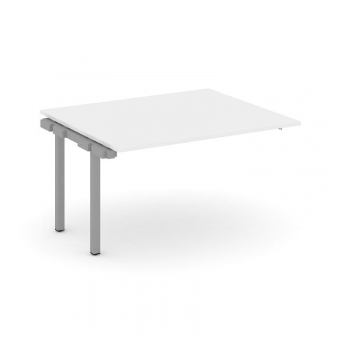 Style Project Проходной наб. элем. перег. стола SN-5P.NSPRG-033.3 Дуб Наварра/Металл Белый 1380*1180 фото 9