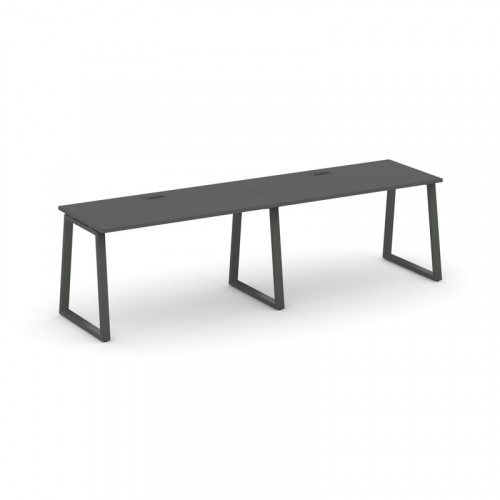 Style Project Рабочая станция 1 сторон. SN-6T1.ORS-021 Акация Лорка/Металл Антрацит/Заглушка Пластик фото 27