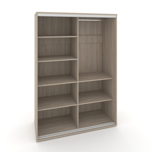 Корпус 2-х секционного шкафа низкого L=1300мм Maris SH.K2-3.2 K7 фото 4