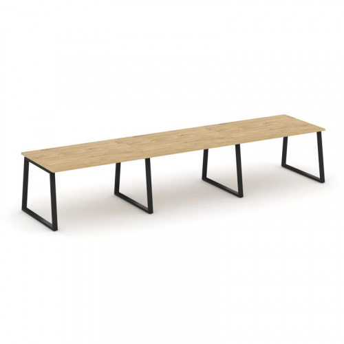 Style Project Стол переговорный SN-6T1.SPRG-023.3 Акация Лорка/Металл Антрацит 4410*980*750 фото 3 Style Project Стол переговорный SN-6T1.SPRG-023.3 Акация Лорка/Металл Антрацит 4410*980*750 фото 3