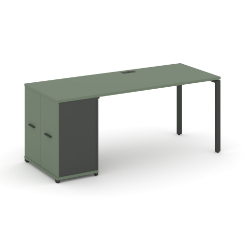 Стол офисный с опорным распашным шкафом Concept CN.SP-220 фото 2 Стол офисный с опорным распашным шкафом Concept CN.SP-220 фото 2