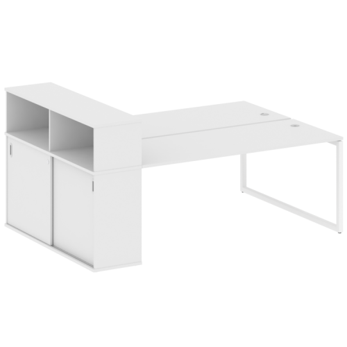 Бенч-система с шкафом-купе на О-обр. м/к Metal System Quattro 40БО.РС-СШК-2.5 фото 10