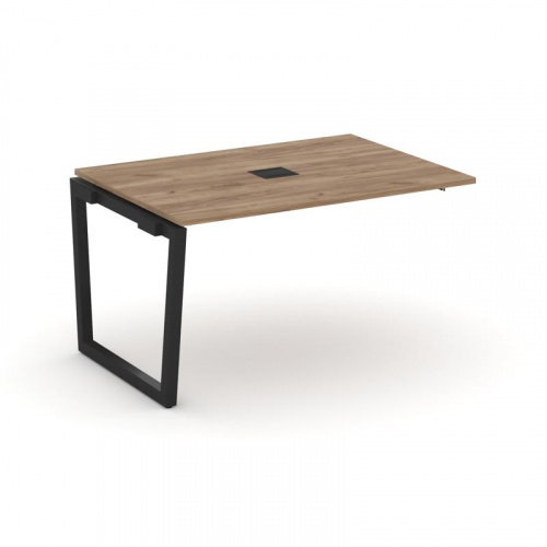 Style Project Проходной наб. элем. перег. стола SN-5T2.NSPRG-003 Акация Лорка/Металл Антрацит/Заглуш фото 4