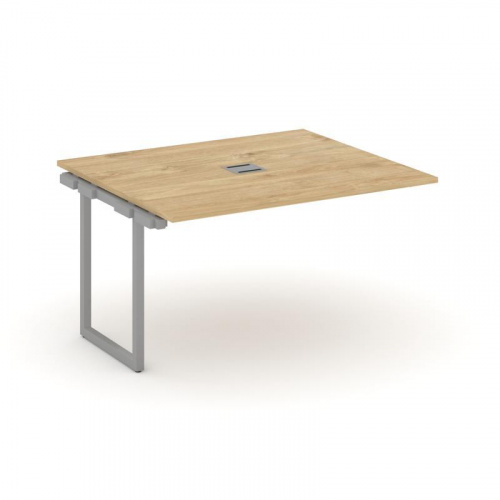 Style Project Проходной наб. элем. перег. стола SN-4O.NSPRG-034 Дуб Наварра/Металл Серый 1580*1180*7 фото 15