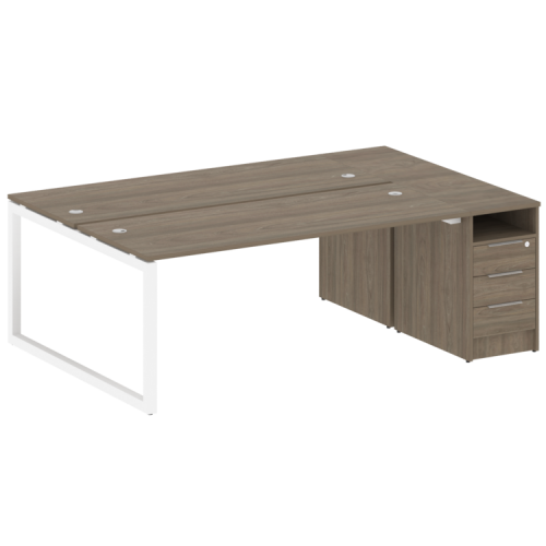 Бенч-система с тумбой на О-обр. м/к Metal System Quattro 50БО.РС-СТП-2.5 фото 3 Бенч-система с тумбой на О-обр. м/к Metal System Quattro 50БО.РС-СТП-2.5 фото 3