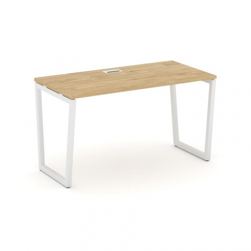 Style Project Стол письменный SN-4T2.SP-002 Акация Лорка/Металл Антрацит/Заглушка Пластик Черный 118 фото 3