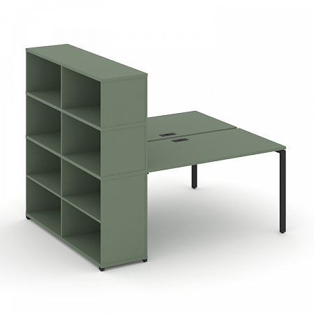 Бенч-система с опорным стеллажом с надставкой Concept CN.DRS-216