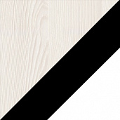 Белый / Черный / Ясень Траун