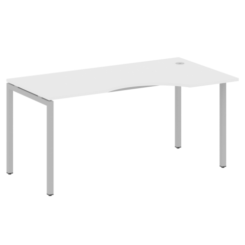 Стол криволинейный правый на П-обр. м/к Metal System Quattro 40БП.СА-1 (R) фото 4 Стол криволинейный правый на П-обр. м/к Metal System Quattro 40БП.СА-1 (R) фото 4