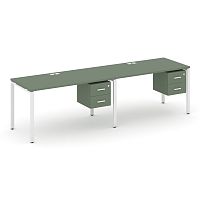 Бенч-система на 2 места с подвесными тумбами Concept CN.ORS-116