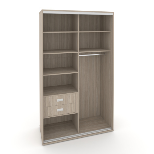 Корпус 2-х секционного шкафа высокого L=1100мм Maris SH.K2-1.1 K6 фото 7