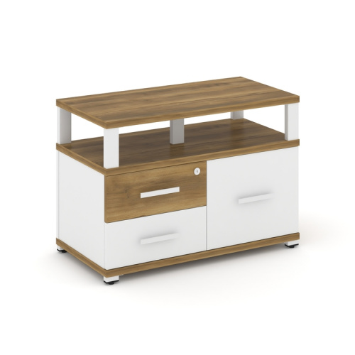 Тумба приставная с 2 ящиками Concept CN.TSP-006 W фото 2