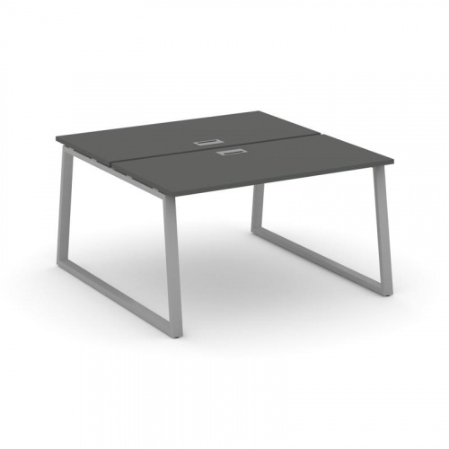 Style Project Рабочая станция 2-х сторон. SN-6T1.DRS-021 Акация Лорка/Металл Антрацит/Заглушка Пласт фото 18