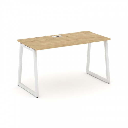 Style Project Стол письменный SN-4T1.SP-001 Акация Лорка/Металл Антрацит/Заглушка Пластик Черный 980 фото 3