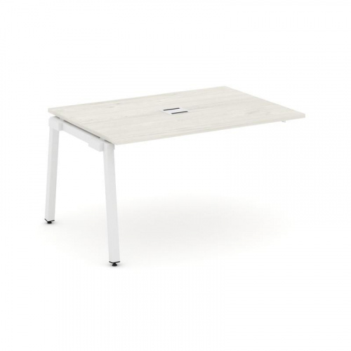 Style Project Проходной наб. элем. перег. стола SN-5A.NSPRG-001 Акация Лорка/Металл Белый 980*980*75 фото 20