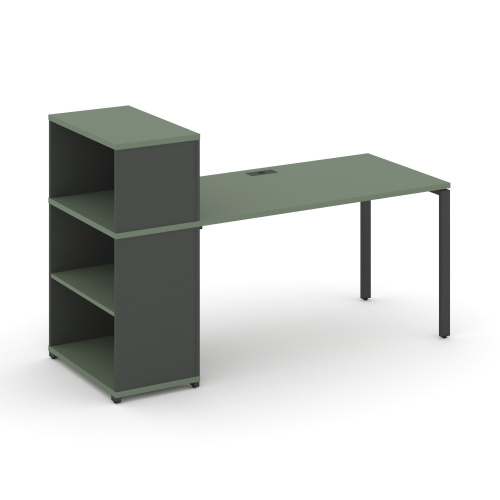 Стол офисный с опорным стеллажом Concept CN.SP-211 Стол офисный с опорным стеллажом Concept CN.SP-211