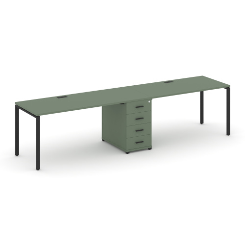 Бенч-система на 2 места с 1 опорной тумбой Concept CN.ORS-402 Бенч-система на 2 места с 1 опорной тумбой Concept CN.ORS-402