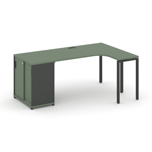 Стол эргономичный с опорным шкафом-купе Concept CN.SA-218(R) Стол эргономичный с опорным шкафом-купе Concept CN.SA-218(R)