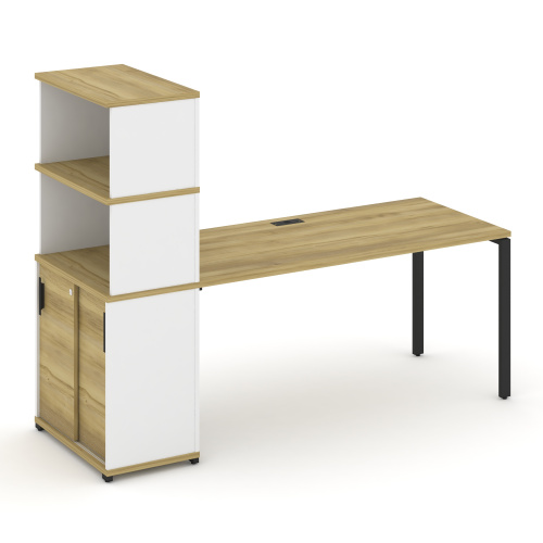 Стол офисный с опорным шкафом-купе Concept CN.SP-244 Стол офисный с опорным шкафом-купе Concept CN.SP-244