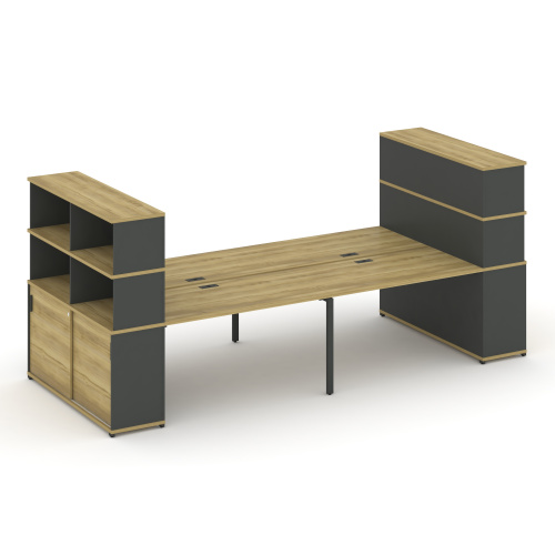 Бенч-система с опорными шкафами-купе Concept CN.DRS-285 фото 4