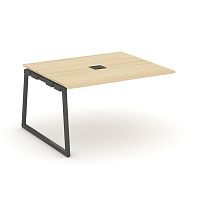 Style Project Проходной наб. элем. перег. стола SN-4T1.NSPRG-032 Акация Лорка/Металл Антрацит/Заглуш