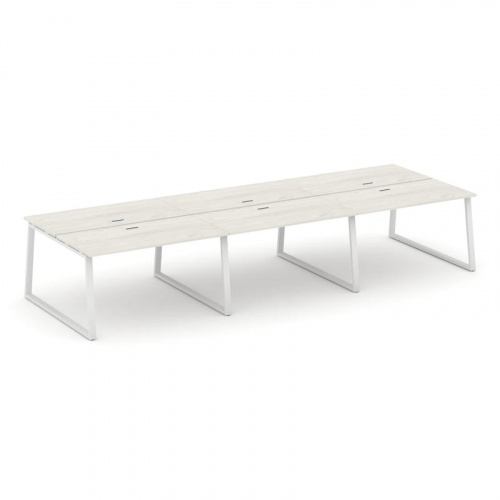 Style Project Рабочая станция 2-х сторон. SN-6T1.DRS-072 Акация Лорка/Металл Антрацит/Заглушка Пласт фото 13