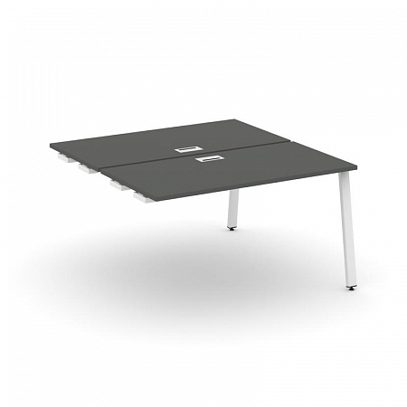 Style Project Стол-приставка к опор. элем. SN-6A.DPRS-013 Антрацит/Металл Белый 1380*1432*750