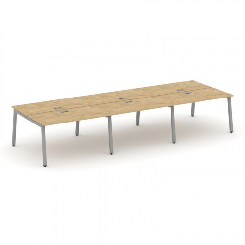 Style Project Рабочая станция 2-х сторон. SN-5A.DRS-083 Дуб Наварра/Металл Антрацит 4140*1632*750 Style Project Рабочая станция 2-х сторон. SN-5A.DRS-083 Дуб Наварра/Металл Антрацит 4140*1632*750