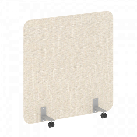 Перегородка на металлических опорах, R-line soft AP.R-120-120