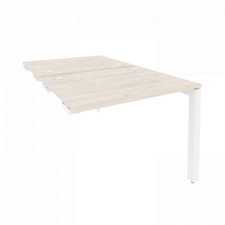 Стол-приставка двойной на П-обр. м/к Onix O.MP-D.SPR-1.8